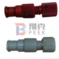 PEEK鲁尔接头，PEEK鲁尔公接头，PEEK鲁尔母接头