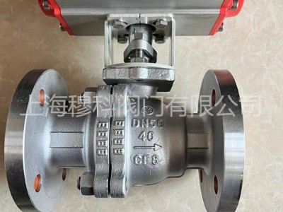 欧文托普OVENDOPE气动法兰球阀图2