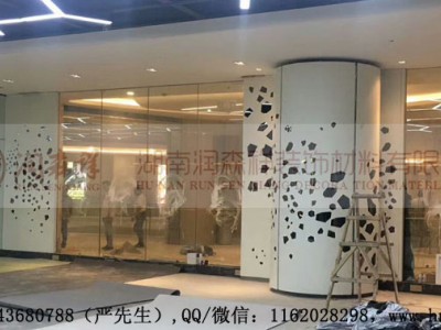 长沙冲孔铝单板,长沙铝方通,铝圆管,勾搭龙骨,A字龙骨,冲孔龙骨图2